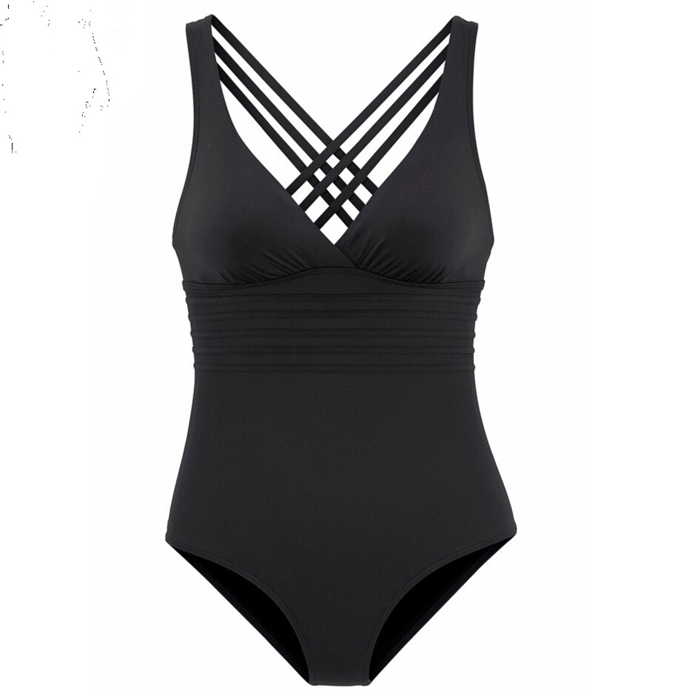 LAST ONE One Piece Swimsuit / Monokini in Black - Picture 2 of 4